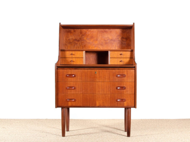 Scandinavian teak secretary