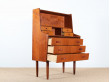 Scandinavian teak secretary