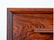 Scandinavian rosewood chest of drawers