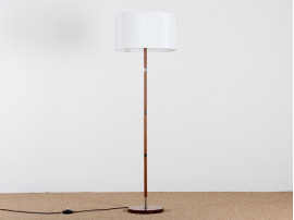 Scandinavian floor lamp in Rio rosewood