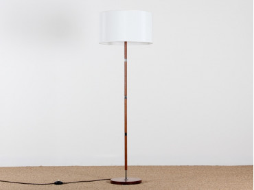 Lampadaire scandinave en palissandre de Rio