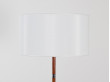 Scandinavian floor lamp in Rio rosewood