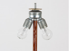 Scandinavian floor lamp in Rio rosewood