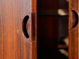 Scandinavian rosewood cabinet