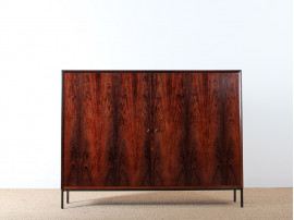 Buffet console scandinave en palissandre de Rio