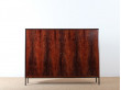 Scandinavian rosewood buffet console