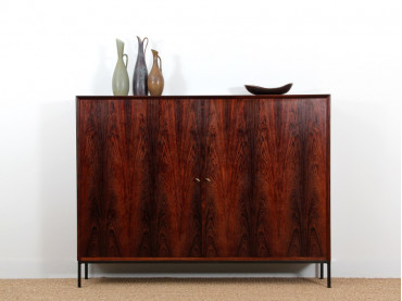 Buffet console scandinave en palissandre de Rio