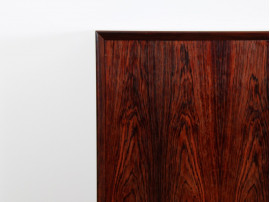 Scandinavian rosewood buffet console