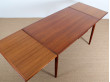 Table scandinave en teck 6/10 pers.