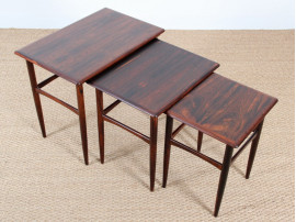 Rosewood nesting tables