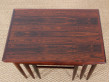 Rosewood nesting tables