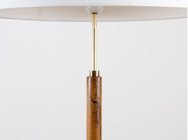 Scandinavian floor lamp in Rio rosewood