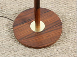 Scandinavian floor lamp in Rio rosewood