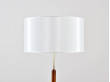 Scandinavian floor lamp in Rio rosewood