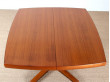 Extending square dining table  4/8 seats