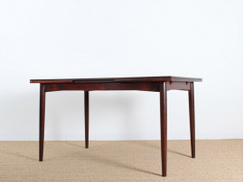 Table de repas scandinave en palissandre de Rio 6/8 pers