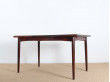 Table de repas scandinave en palissandre de Rio 6/8 pers