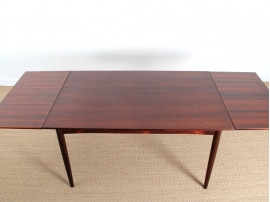 Table de repas scandinave en palissandre de Rio 6/8 pers