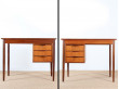 Scandinavian teak desk