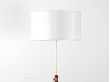 Scandinavian tripod floor lamp in teak