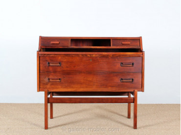 Chest of drawers or secretary in rosewood