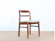 Set of 4 Scandinavian rosewood chairs