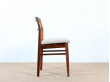 Set of 4 Scandinavian rosewood chairs