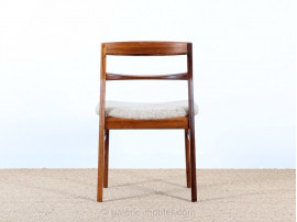 Set of 4 Scandinavian rosewood chairs