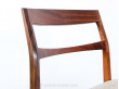 Set of 4 Scandinavian rosewood chairs