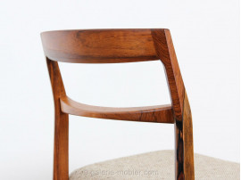 Set of 4 Scandinavian rosewood chairs