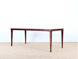 Large Scandinavian rosewood table 