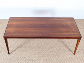 Grande table basse scandinave en palissande Rio