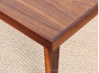 Large Scandinavian rosewood table 