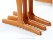 Scandinavian nesting tables in teak (1950)