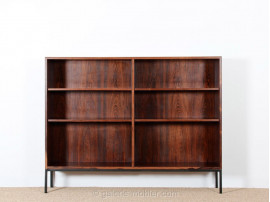 Scandinavian bookcase in Rio rosewood