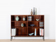 Scandinavian bookcase in Rio rosewood