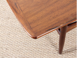 Scandinavian occasional table in rosewood