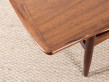 Scandinavian occasional table in rosewood