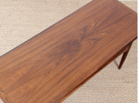 Scandinavian occasional table in rosewood