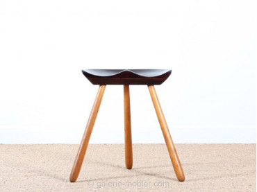 Scandinavian tripod stool