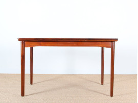 Scandinavian dining table in teak 4/6 seats