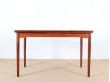 Scandinavian dining table in teak 4/6 seats