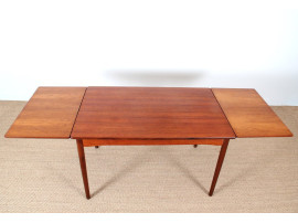 Scandinavian dining table in teak 4/6 seats