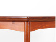 Scandinavian dining table in teak 4/6 seats