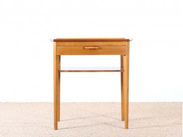 Petite table scandinave ou chevet (1958)