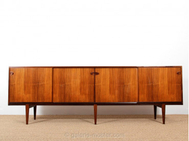 Grande enfilade scandinave en palissandre de Rio