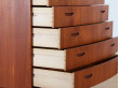 Scandinavian chest of 6 drawers in teak