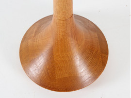 Tall desk lamp in oak