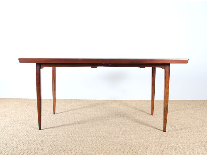 Rectangular dining table in rosewood, 6/10 people