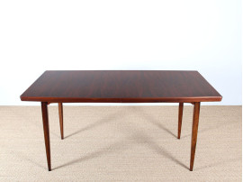 Rectangular dining table in rosewood, 6/10 people